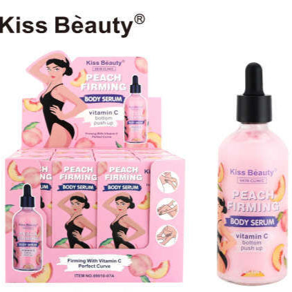 Serum Corporal Reafirmante Vitamina C y Durazno Kiss Beauty 100 ml🍑