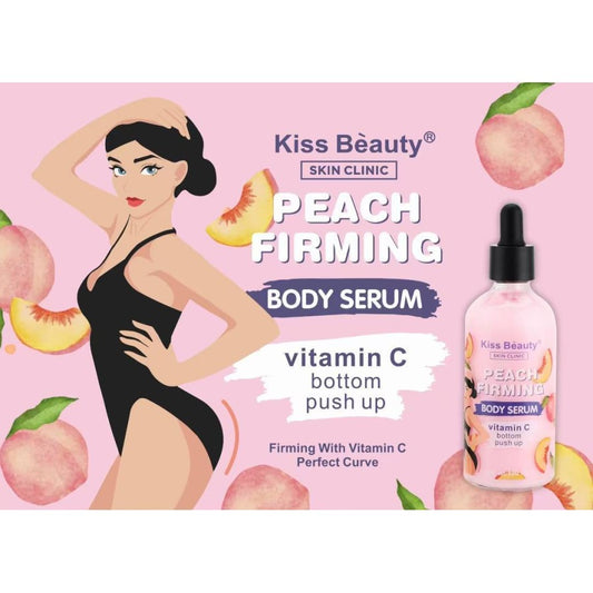 Serum Corporal Reafirmante Vitamina C y Durazno Kiss Beauty 100 ml🍑